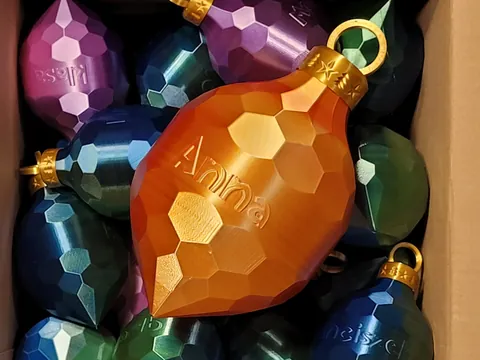 Enfeite de Natal Personalizado, foto do projeto original