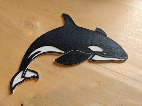Orca Decorativa, foto do projeto original