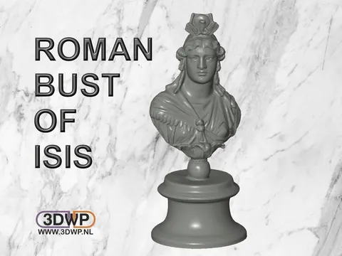 Busto Romano de Ísis, foto do projeto original