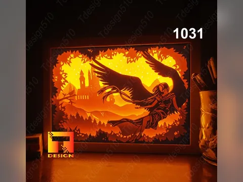 Lightbox Asas de Fada, foto do projeto original