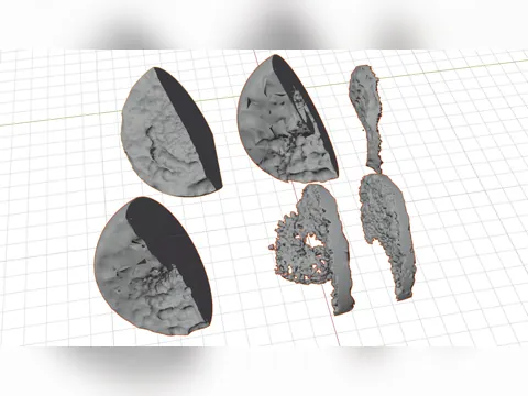 Ventos de Eta Carinae, Versão Suave, foto do projeto original