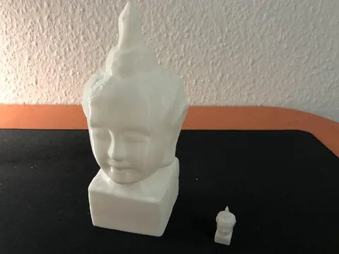 Estátua de Buda, foto do projeto original