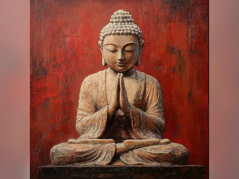 Buda em Estilo Art Déco, foto do projeto original