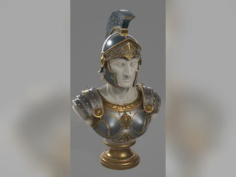 Busto de Atena, foto do projeto original