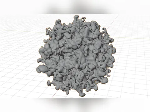 Supernova SN 1006 em 3D, foto do projeto original