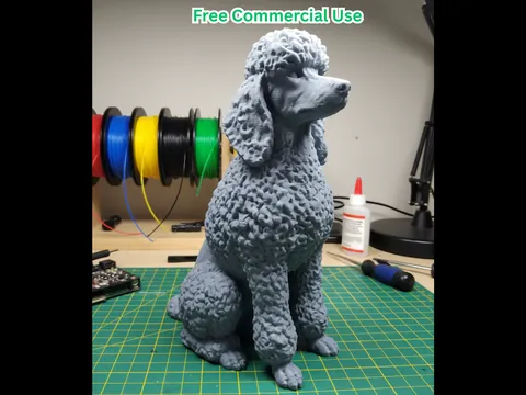 Estátua de Poodle, foto do projeto original